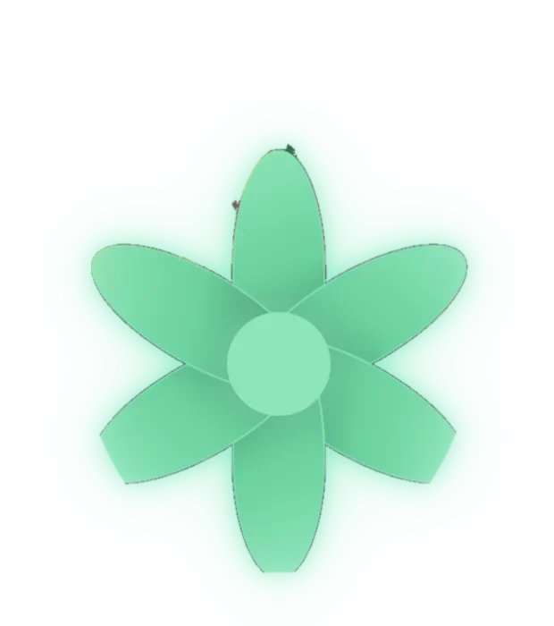 The Nature HQ: a six petal bloom.