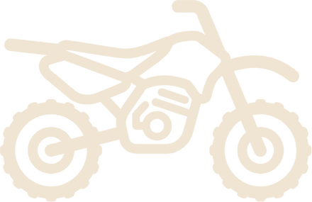 Dirt bike line drawing