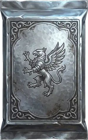 The Sealed Coffer, a pack in hammered silver